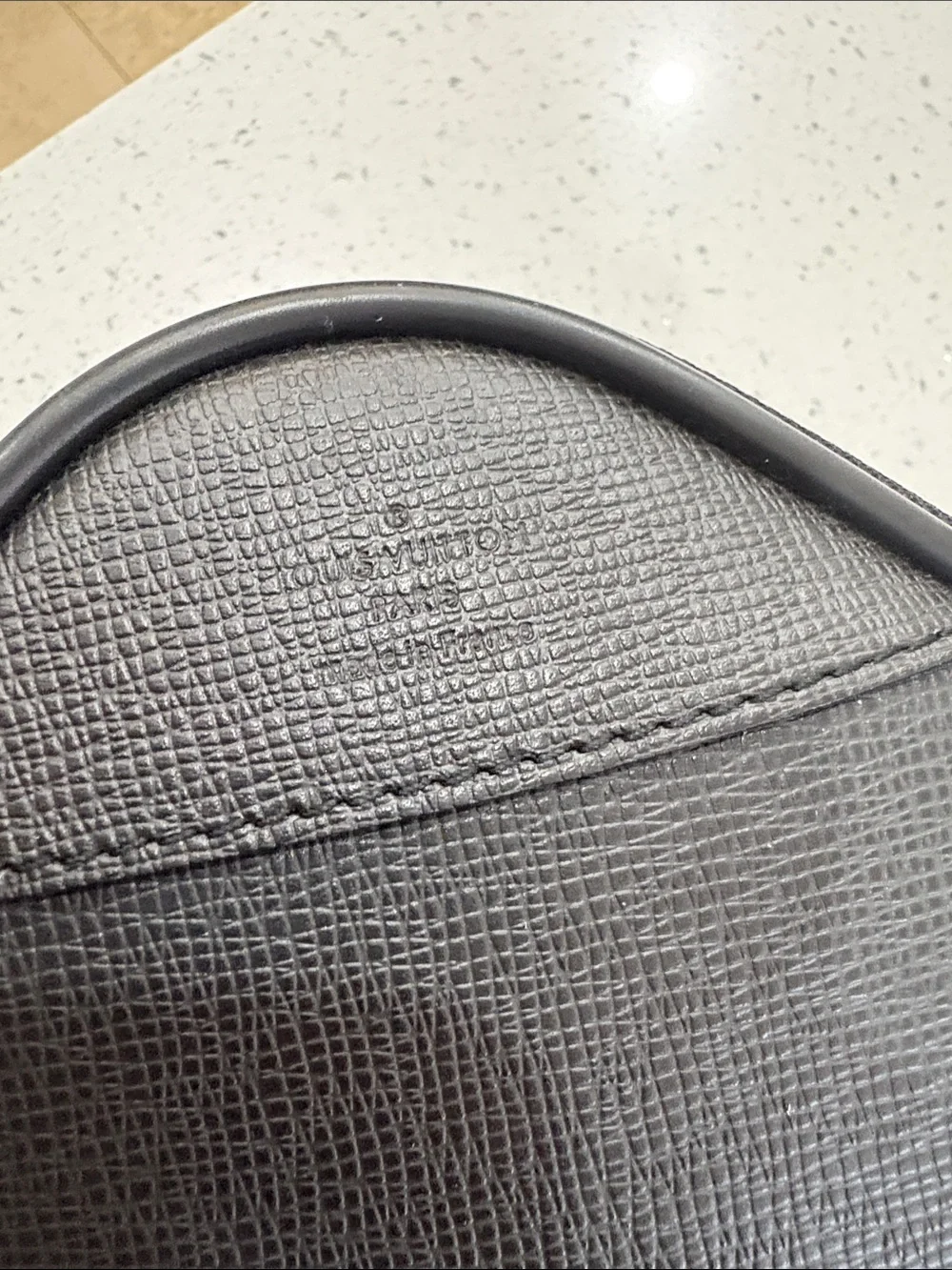 Louis Vuitton Black Men's Carry-On Suitcase - with lock and keys included